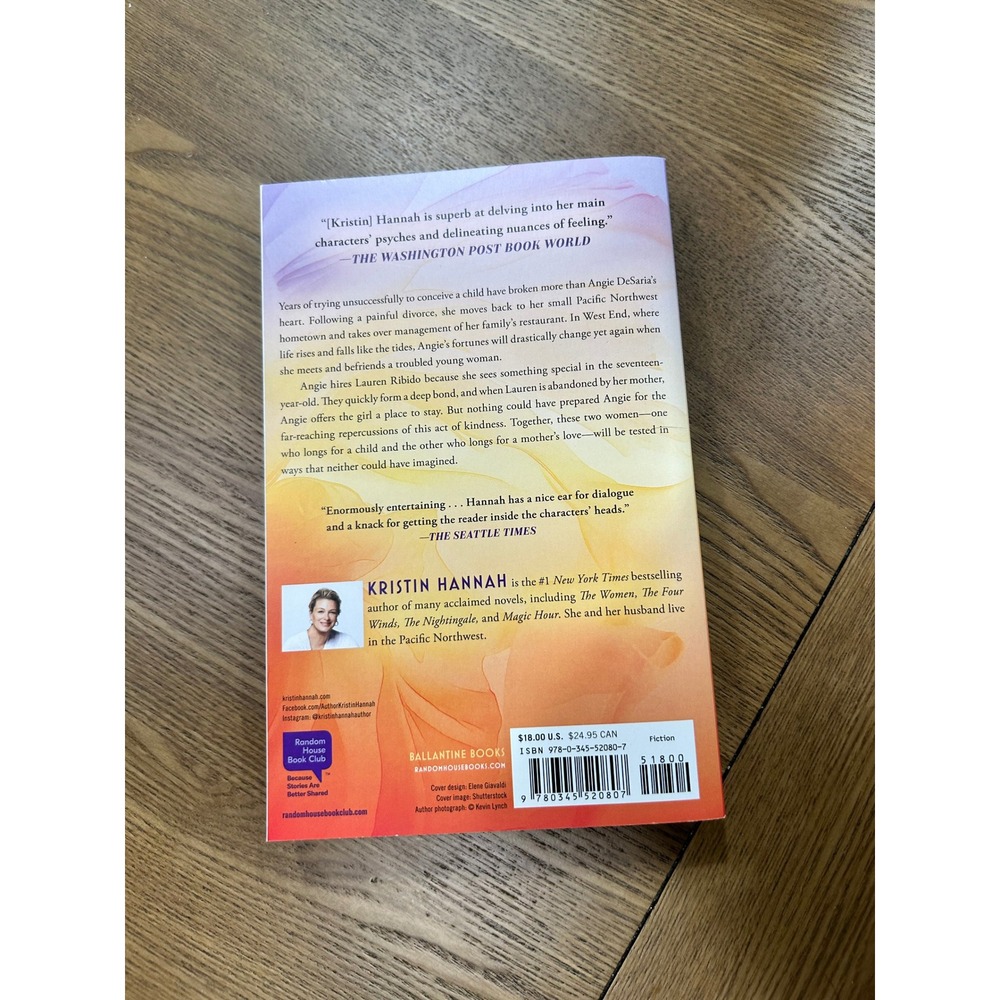 The Things We Do for Love Kristin Hannah Novel Book Fiction - Picture 2 of 2